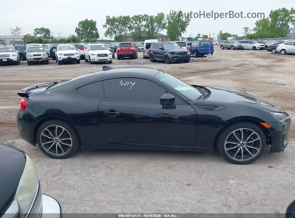 JF1ZCAC18J8600671 2018 SUBARU BRZ Black Вид задньої частини салону