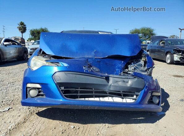 JF1ZCAC19G8601580 2016 SUBARU BRZ Blue Вид спереду