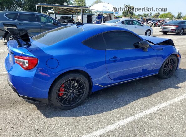 JF1ZCAD19J9600963 2018 SUBARU BRZ Синий Задняя правая четверть