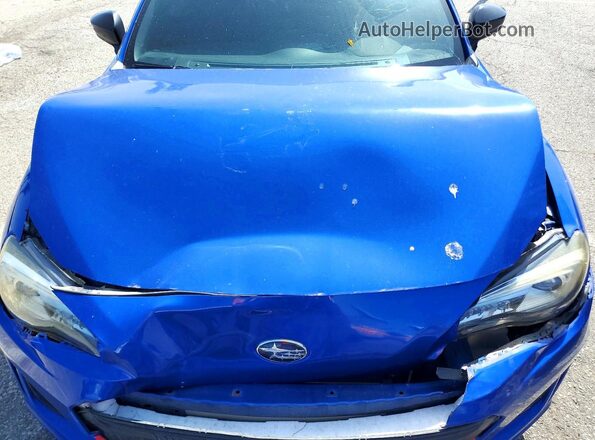 JF1ZCAD19J9600963 2018 SUBARU BRZ Синий Вид задней части салона