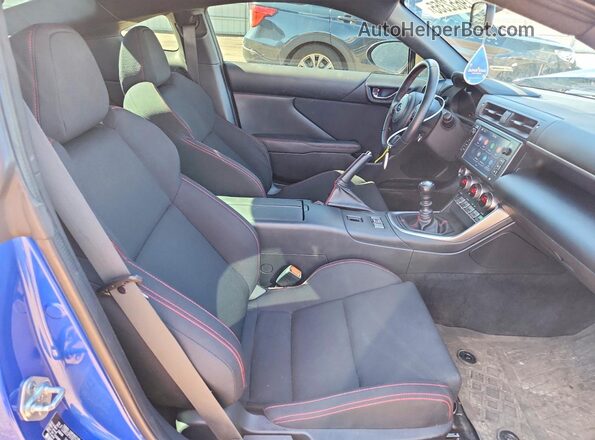 JF1ZDBB10P9700710 2023 SUBARU BRZ Blue Widok tylnych siedzeń