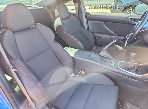 JF1ZDBB10P9700710 2023 SUBARU BRZ Blue Widok deski rozdzielczej