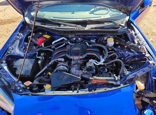 JF1ZDBB10P9700710 2023 SUBARU BRZ Blue Widok wnętrza z tyłu