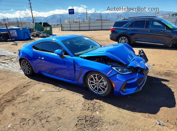 JF1ZDBB10P9700710 2023 SUBARU BRZ Blue Przód prawy
