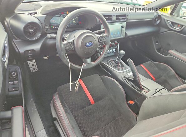 JF1ZDBE11P9707726 2023 SUBARU BRZ Black Widok deski rozdzielczej