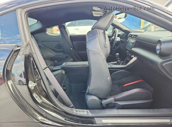 JF1ZDBE11P9707726 2023 SUBARU BRZ Black Widok tylnych siedzeń