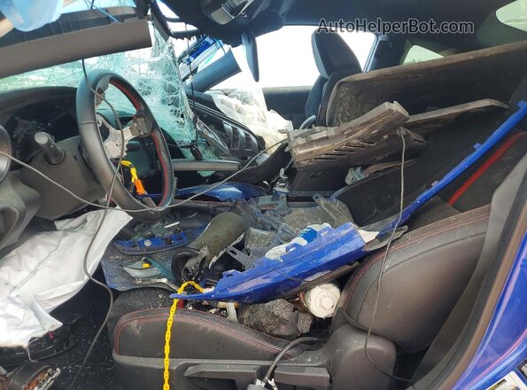 JF1ZDBE13N9700290 2022 SUBARU BRZ Blue Front interior view