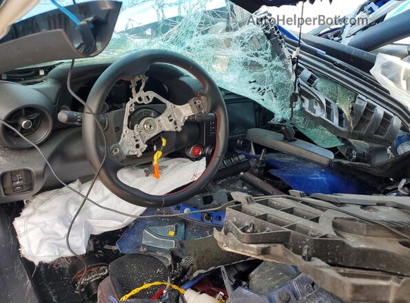 JF1ZDBE13N9700290 2022 SUBARU BRZ Blue Dashboard view
