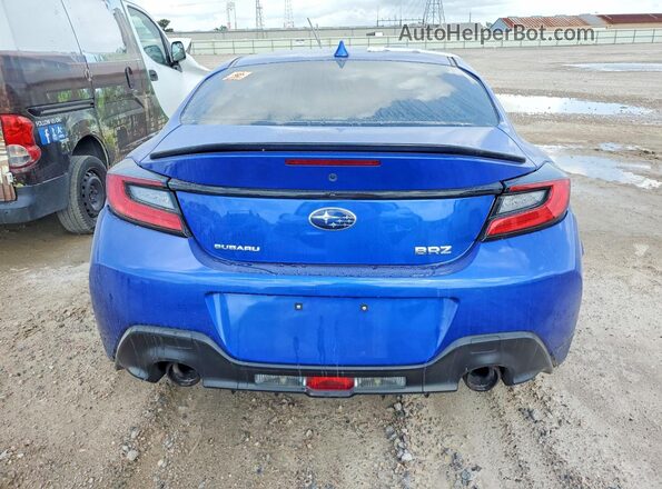 JF1ZDBE13N9700290 2022 SUBARU BRZ Blue Rear view