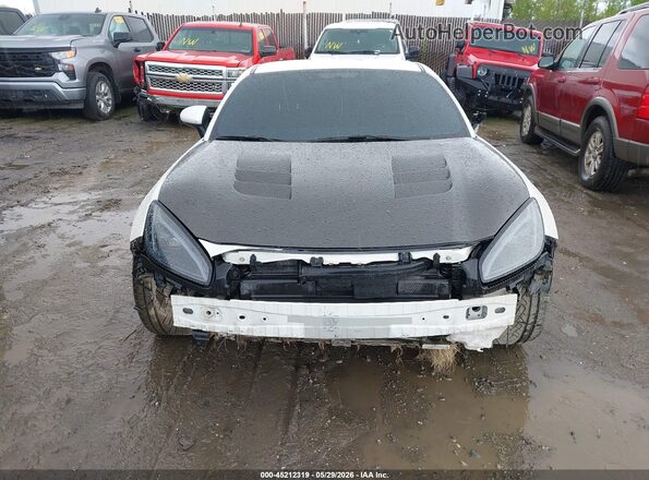 JF1ZDBF10P8705986 2023 SUBARU BRZ White Widok zestawu wskaźników