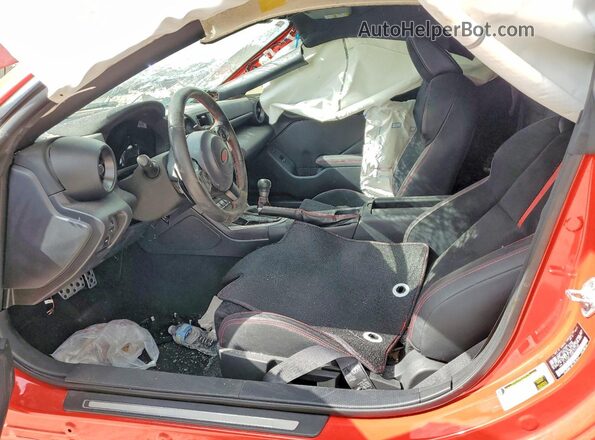 JF1ZDBF16N8700286 2022 SUBARU BRZ Red Front interior view