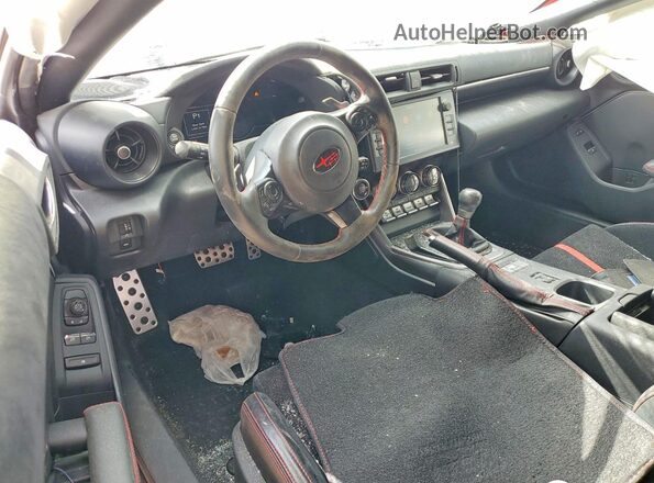 JF1ZDBF16N8700286 2022 SUBARU BRZ Red Dashboard view