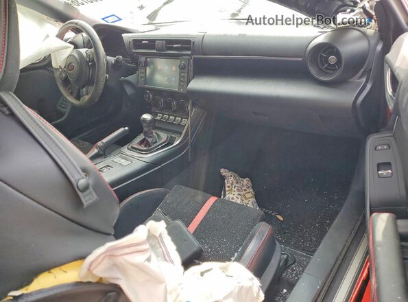 JF1ZDBF16N8700286 2022 SUBARU BRZ Red Rear seats view