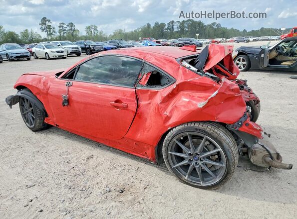 JF1ZDBF16N8700286 2022 SUBARU BRZ Red Rear left