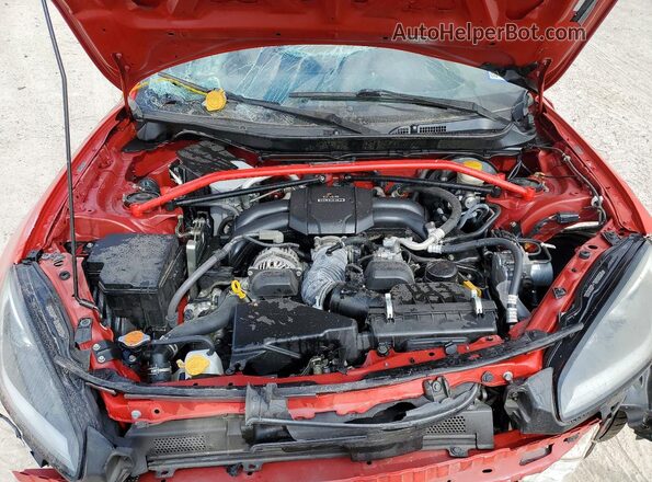 JF1ZDBF16N8700286 2022 SUBARU BRZ Red Rear interior view