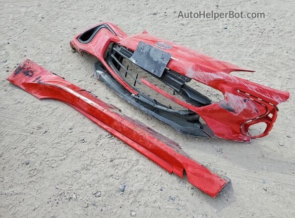 JF1ZDBF16N8700286 2022 SUBARU BRZ Red Engine compartment view