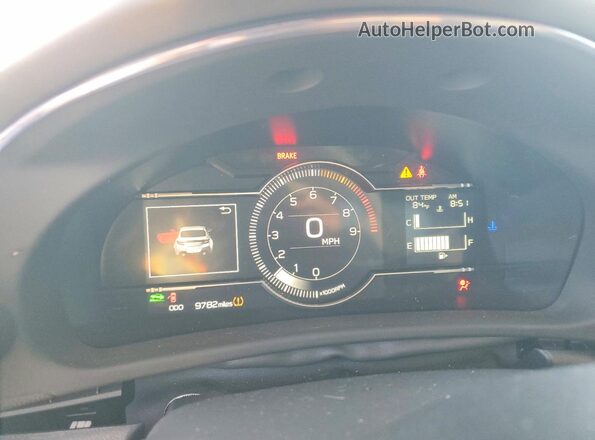 JF1ZNBB12S9753317 2025 TOYOTA GR86 Red Instrument cluster view