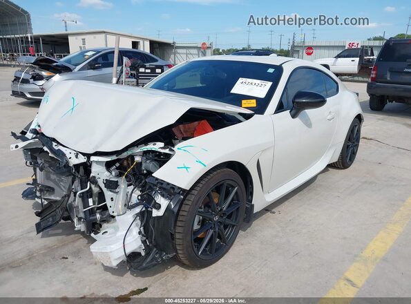 JF1ZNBE14S9760989 2025 TOYOTA GR86 White Vista tres cuartos delantera izquierda