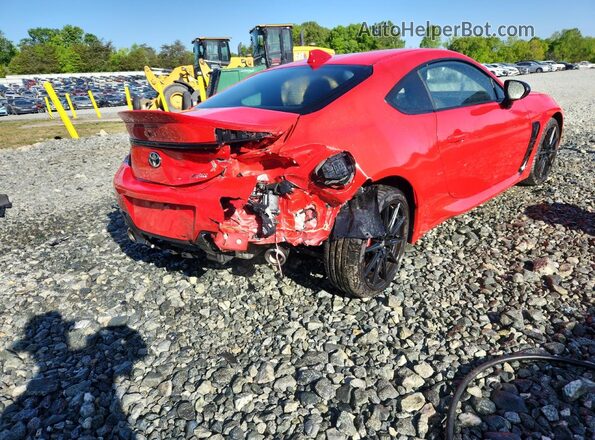 JF1ZNBE17R9760446 2024 TOYOTA GR Red Widok naklejki z numerem VIN
