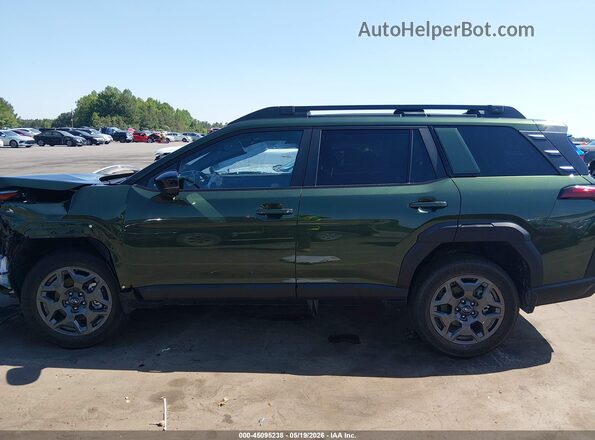 JF2BUPAD2TY464874 2026 SUBARU OUTBACK Green Սալոնի հետևի տեսք