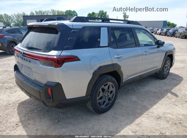 JF2BUPAD4TY460616 2026 SUBARU OUTBACK Silver Tył prawy