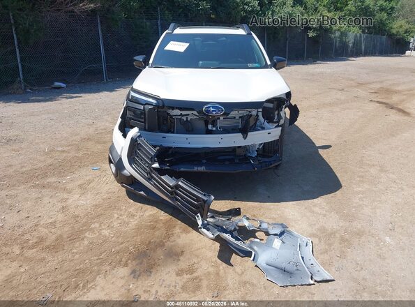 JF2BUPBD2TY515904 2026 SUBARU OUTBACK White Vista frontal