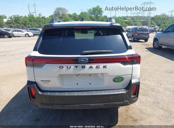 JF2BUPBD2TY515904 2026 SUBARU OUTBACK White 