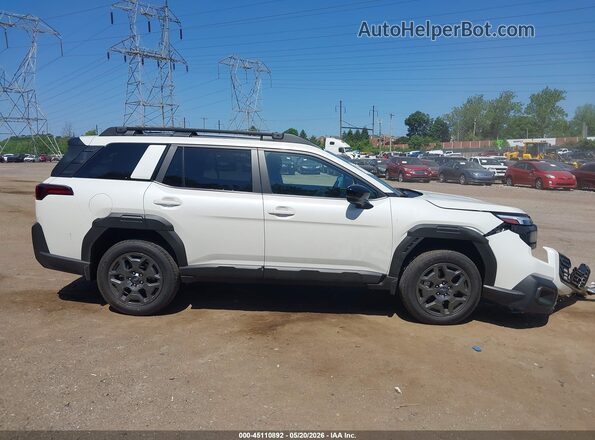 JF2BUPBD2TY515904 2026 SUBARU OUTBACK White Vista interior trasera