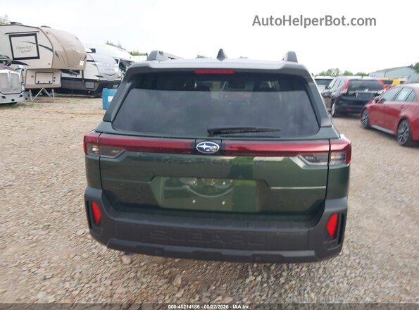 JF2BUPDD1TY500646 2026 SUBARU OUTBACK Green 