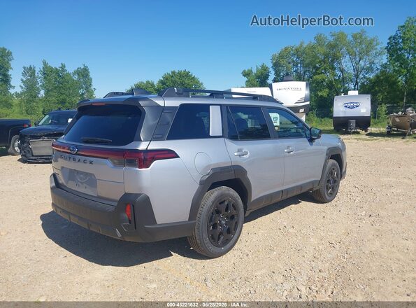 JF2BUPDD1TY503157 2026 SUBARU OUTBACK Серебряный Задняя правая четверть