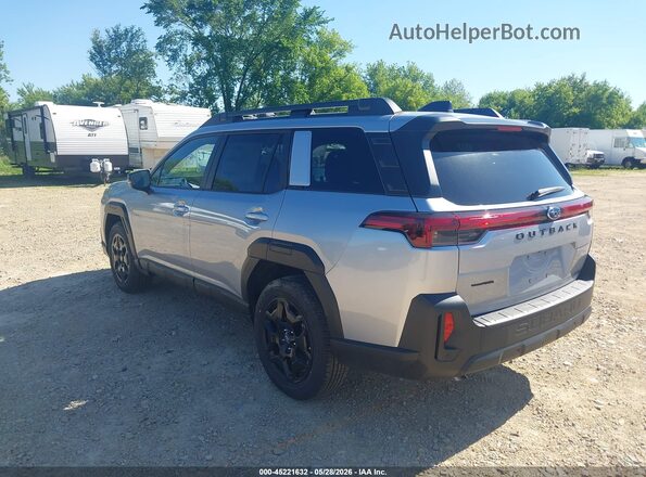 JF2BUPDD1TY503157 2026 SUBARU OUTBACK Серебряный Задняя левая четверть