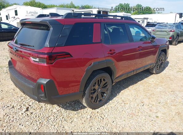 JF2BURGD8TY469239 2026 SUBARU OUTBACK Red 