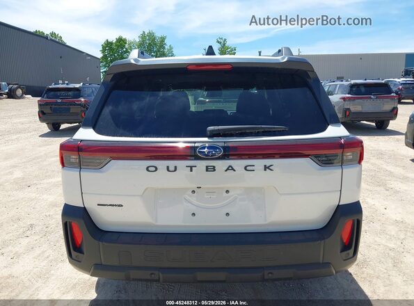 JF2BURGD8TY470956 2026 SUBARU OUTBACK White 