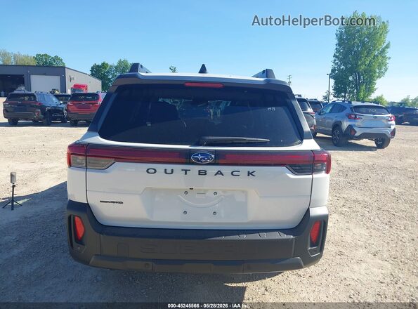 JF2BURGD8TY497672 2026 SUBARU OUTBACK White 