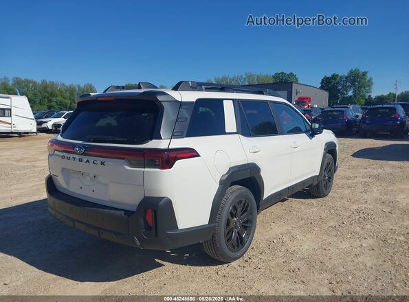 JF2BURGD8TY497672 2026 SUBARU OUTBACK White 