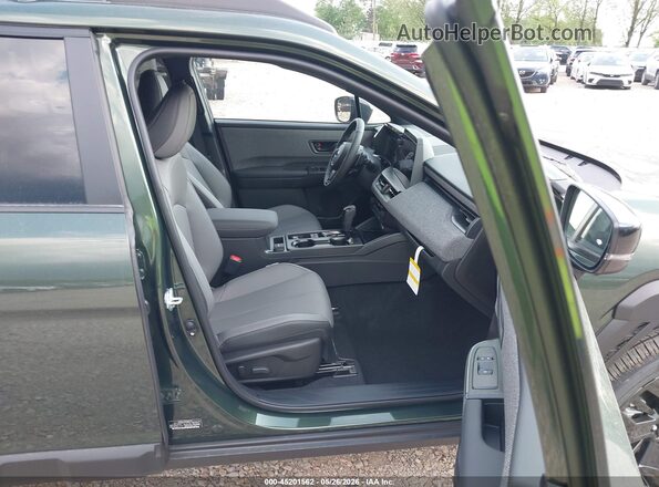 JF2BURGD9TY509943 2026 SUBARU OUTBACK Green Widok wnętrza z przodu