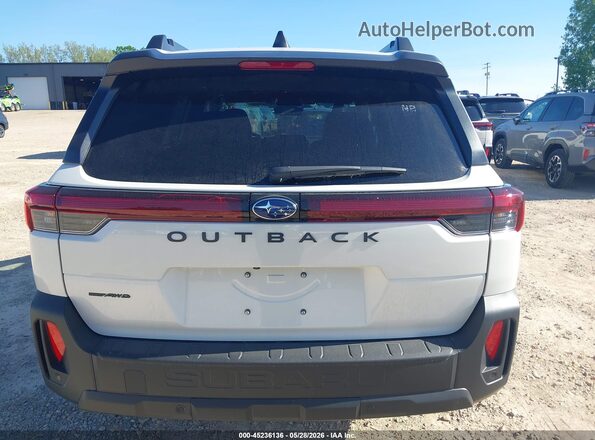 JF2BURGDXTY478962 2026 SUBARU OUTBACK White 