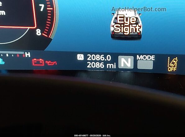 JF2BURJD5TY478022 2026 SUBARU OUTBACK Blue 