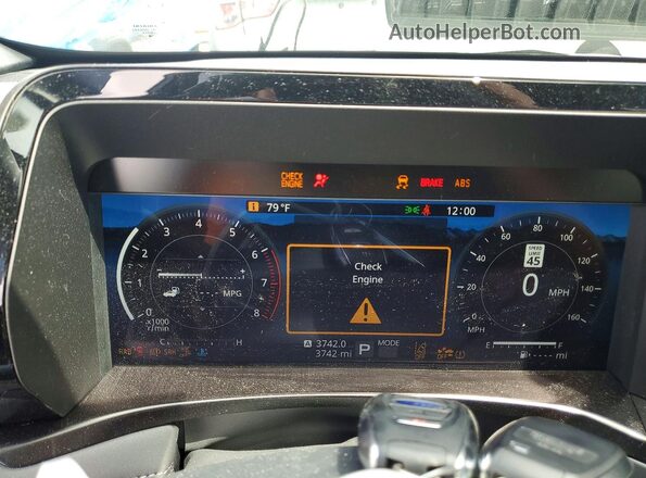 JF2BURJD9TY454743 2026 SUBARU OUTBACK Gray Vista del cuadro de instrumentos