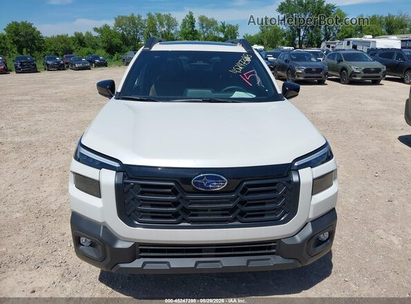 JF2BURJDXTY478243 2026 SUBARU OUTBACK White Սարքավորումների վահանակի տեսք