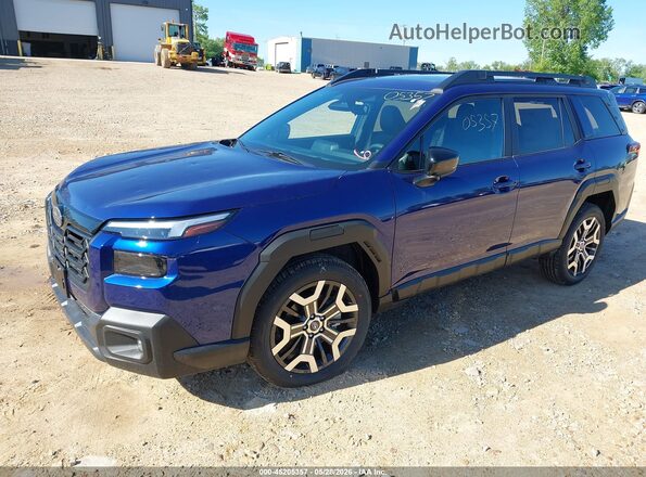 JF2BURJDXTY479425 2026 SUBARU OUTBACK Blue Առջևի ձախ երեք քառորդ տեսարան