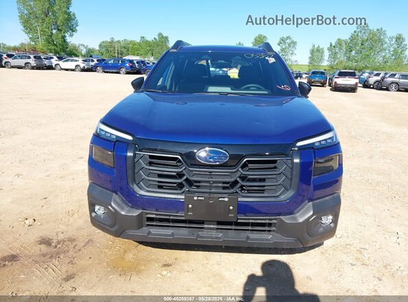 JF2BURJDXTY479425 2026 SUBARU OUTBACK Blue Սարքավորումների վահանակի տեսք