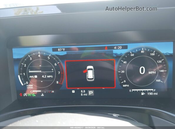 JF2BURJDXTY480168 2026 SUBARU OUTBACK Red Vista de los asientos traseros