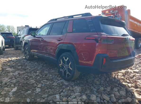JF2BURJDXTY480168 2026 SUBARU OUTBACK Red Trasero izquierdo