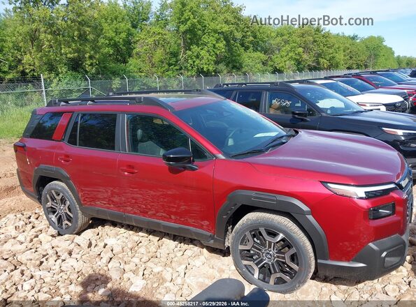 JF2BURJDXTY480168 2026 SUBARU OUTBACK Red Vista interior trasera
