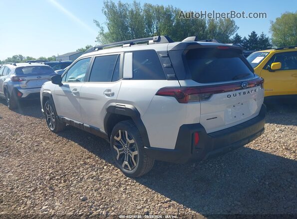 JF2BURJDXTY510057 2026 SUBARU OUTBACK White Trasero izquierdo