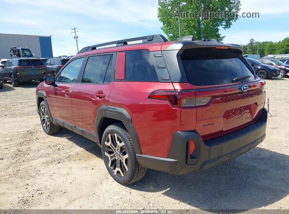JF2BURJDXTY512343 2026 SUBARU OUTBACK Maroon Задня ліва чверть
