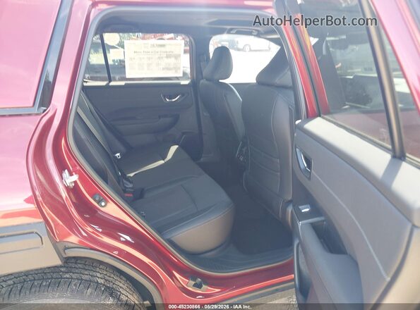 JF2BURJDXTY512343 2026 SUBARU OUTBACK Maroon Вид наклейки з VIN-кодом