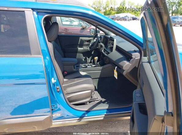 JF2BURKD7TY511925 2026 SUBARU OUTBACK Синий Вид салона спереди