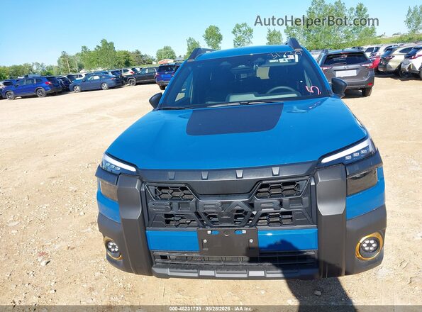 JF2BURKD9TY493542 2026 SUBARU OUTBACK Blue Vista frontal